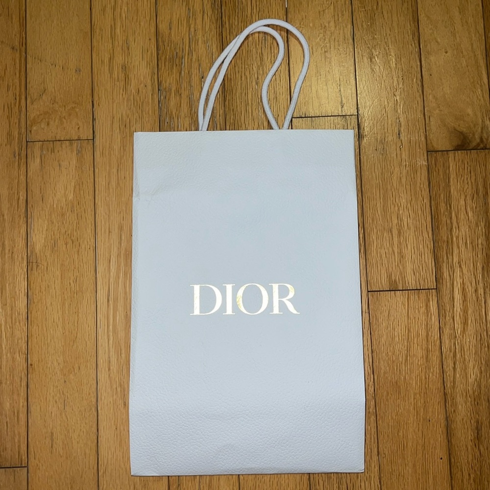 Dior Empty Shopping Bag